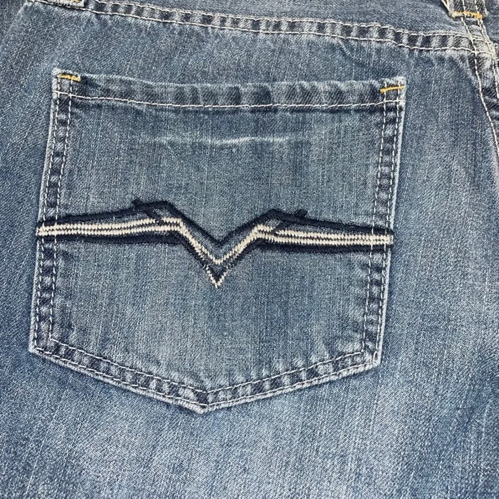 Urban Pipeline Loose Boot Jeans Mens 36x32 Blue Medium Wash Denim Cotton Relaxed